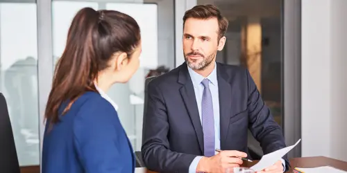 Séance de coaching individuel avec un dirigeant d'entreprise