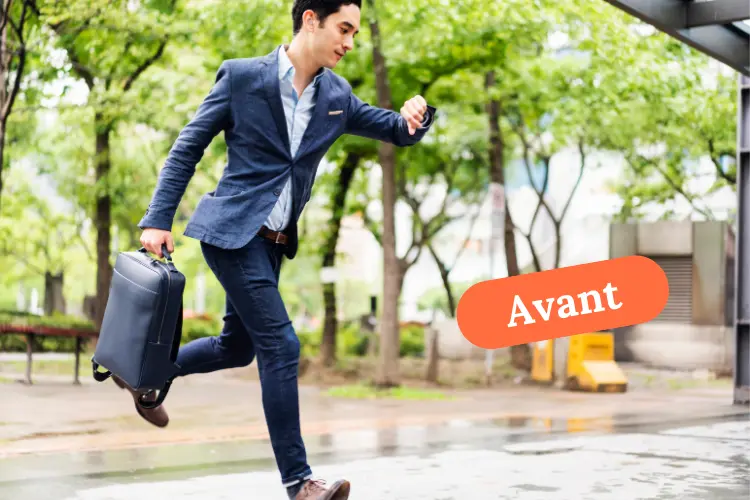 Courir après le temps, être en retard, subir ses journées